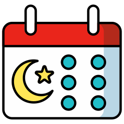 dzień ramadanu ikona
