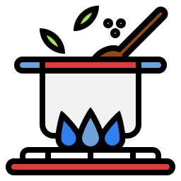 cuisson Icône