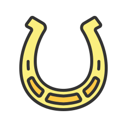 Horse shoe icon