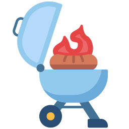 Grill barbeque icon