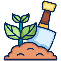 Planting seed icon