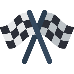 racing flagge icon