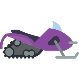 skuter śnieżny ikona