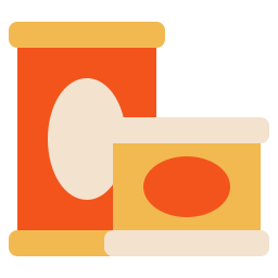 Canned food icon