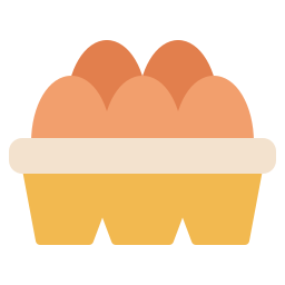 Картон для яиц иконка