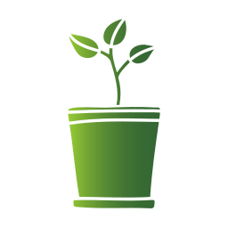 Plant pot icon