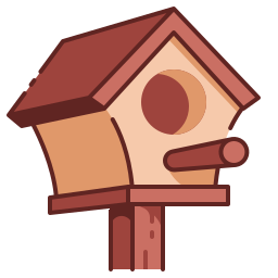 Птичий домик иконка