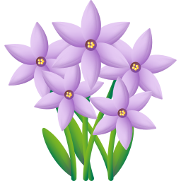 Spring starflower icon