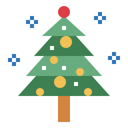 Christmas tree icon