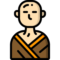 mnich ikona