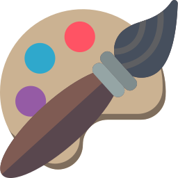 Paint palette icon