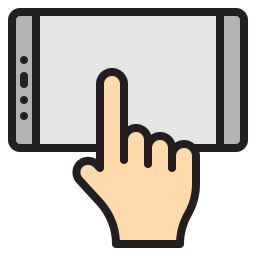 Touch screen icon