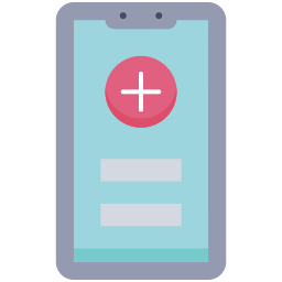 application mobile Icône