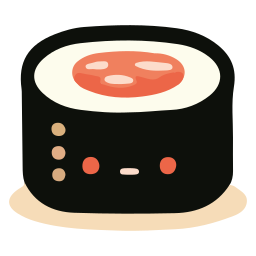 Sushi roll icon