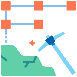 Minería de datos icono