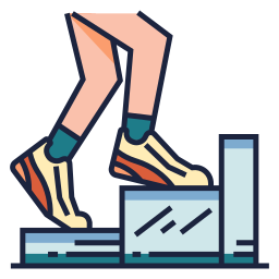 Casual exercise icon