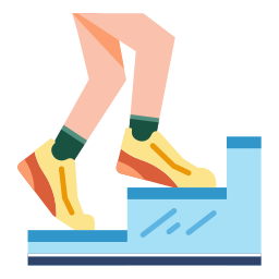 Casual exercise icon