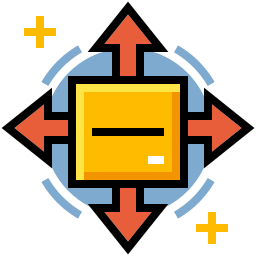 Distribution network icon