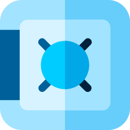 caja de seguridad icono