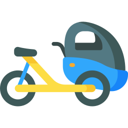 Cargo bike icon