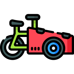 Cargo bike icon