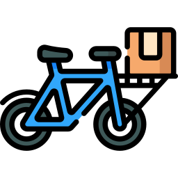 Cargo bike icon