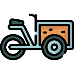 Cargo bike icon