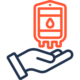 Blood donation icon