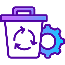 폐기물 관리 icon