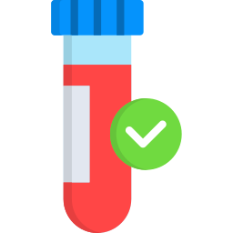 Blood test icon