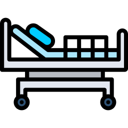 Hospital bed icon