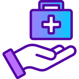 Medical support icon