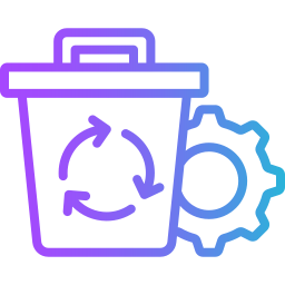 Waste management icon