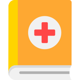 libro medico icono