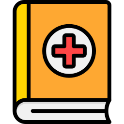 medisch boek icoon