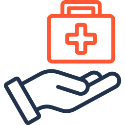Medical support icon