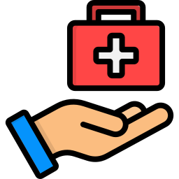 Medical support icon