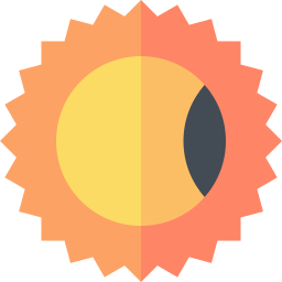 eclissi solare icona