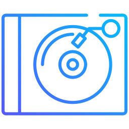 gramofon dla dj-a ikona