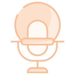 microfono da studio icona