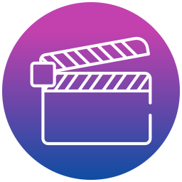 Film slate icon