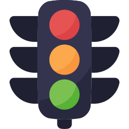 Traffic light icon