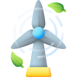 Eco turbine icon