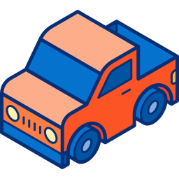 mini camion icona