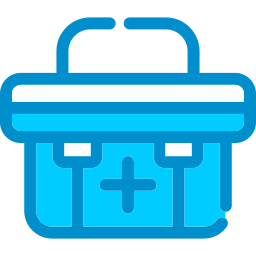 First aid kit icon