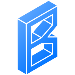 문자 b icon