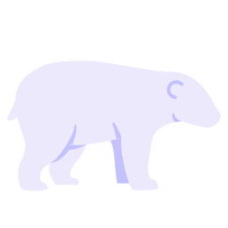 urso polar Ícone