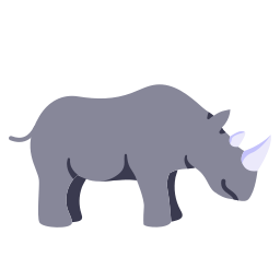 rhinocéros Icône