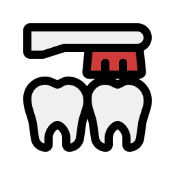 lavare i denti icona