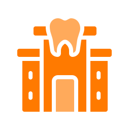 Dental hospital icon